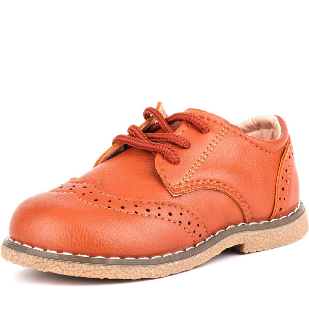 Moceen Classic Lace-Up Oxford Shoes Comfort School Uniform Dress Loafer